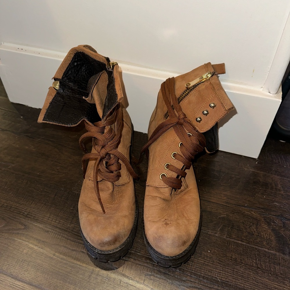 Steven by Steve Madden block heel booties